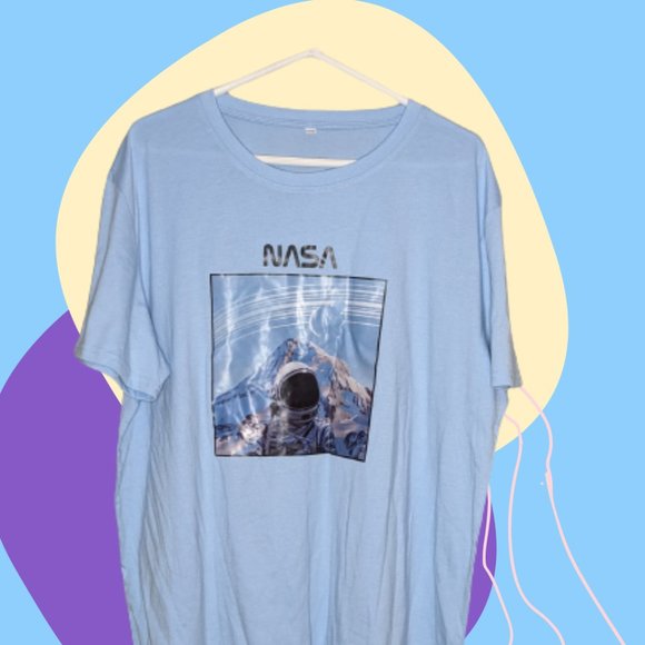 Plus Blue Nasa Tee - Picture 3 of 3